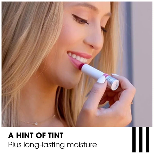 ChapStick Total Hydration Moisture + Tint Rose Petal Tinted Lip Balm Tube, Tinted Moisturizer - 0.12 Oz