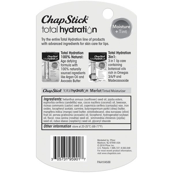 ChapStick Total Hydration Moisture LipBalm