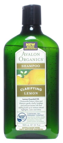 Avalon Organics Clarifying Shampoo Lemon with Shea Butter - 11 fl oz