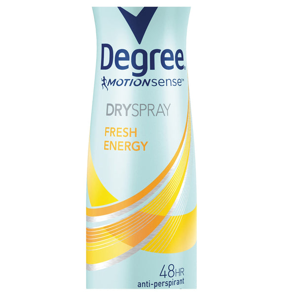 DEGREE Women Antiperspirant Deodorant Dry Spray, Fresh Energy, 3.8 Ounce