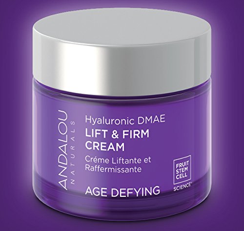 Andalou Naturals Hyaluronic Dmae Lift Firm Skin Cream , 1.7 Ounce