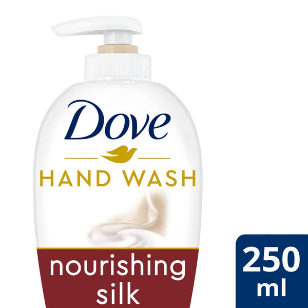 Dove Caring Hand Wash, Fine Silk, 250 Ml / 8.45 Oz