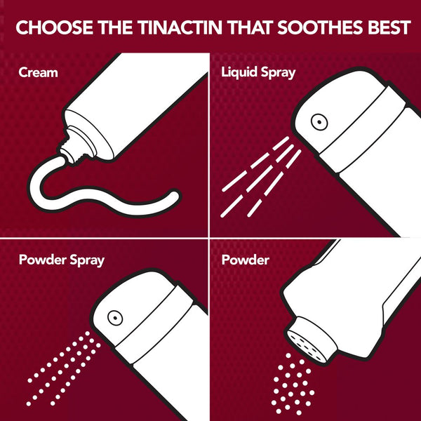 Tinactin Cream, Tolnaftate 1%, Antifungal, AF Treatment, Proven Clinically Effective on Most Athlete’s Foot and Ringworm, 1 Ounce, 30 Grams, Tube