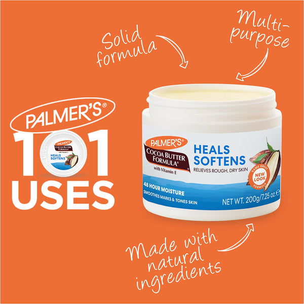 Palmers Cocoa Butter Jar With Vitamin-E 7.25 Ounce