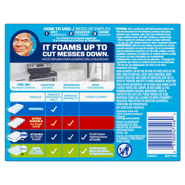 Mr Clean Magic Eraser Kitchen Scrubber, 2 Count