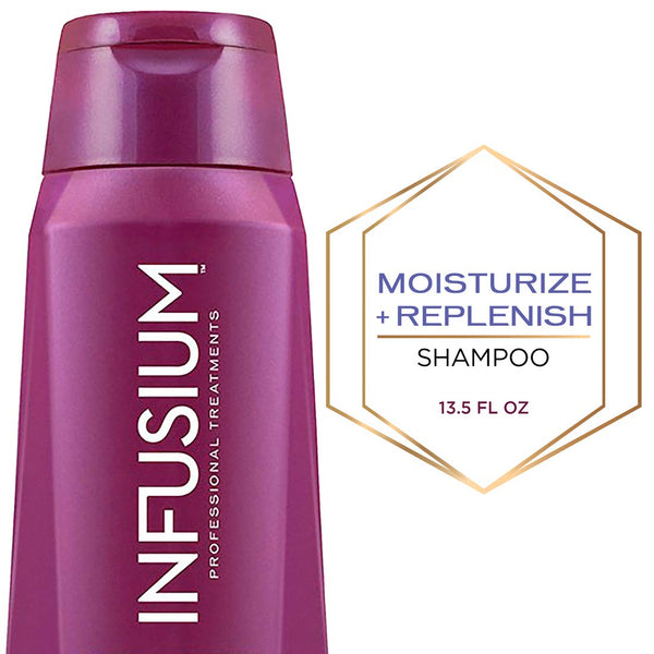 Infusium Moisturize & Replenish Shampoo, 13.5 Ounce