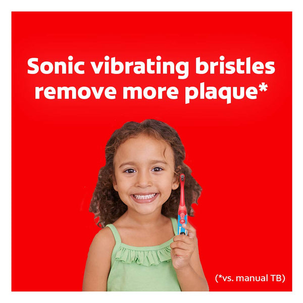 Colgate Kids Battery Powered Toothbrush, Ryan's World - Extra Soft Bristles