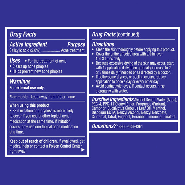 Noxzema Ultimate Clear Face Pads Clears & Prevents Acne Anti-Blemish Made with Over 60% Alcohol 90 Count