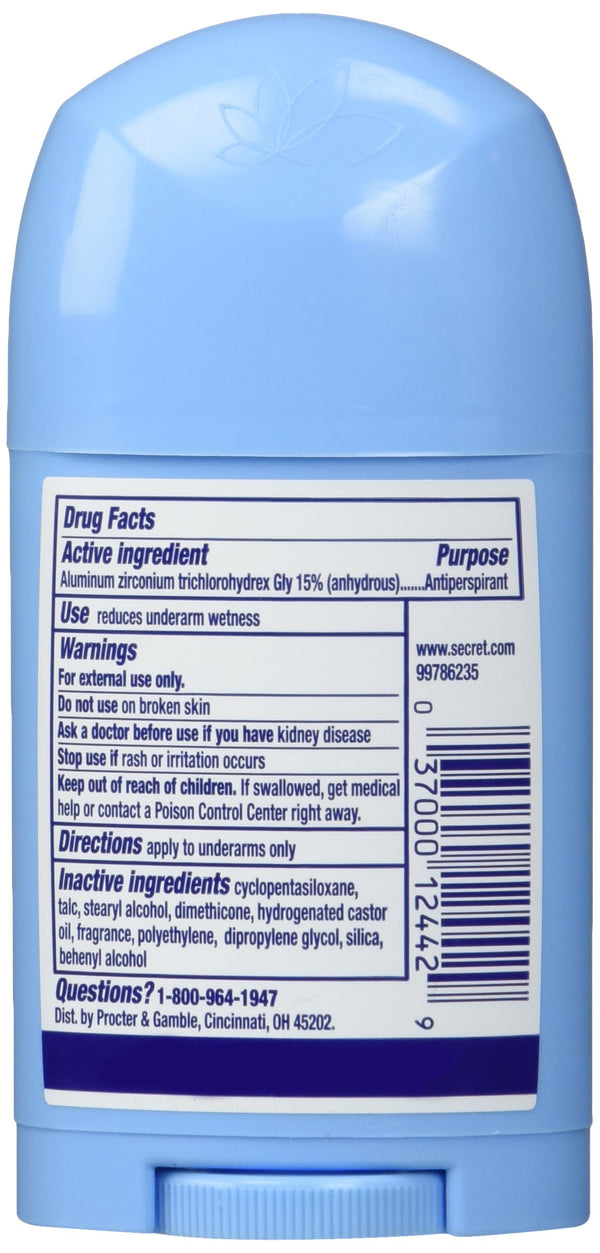Secret Solid Antiperspirant and Deodorant Shower, Powder Fresh, 1.7 Ounce