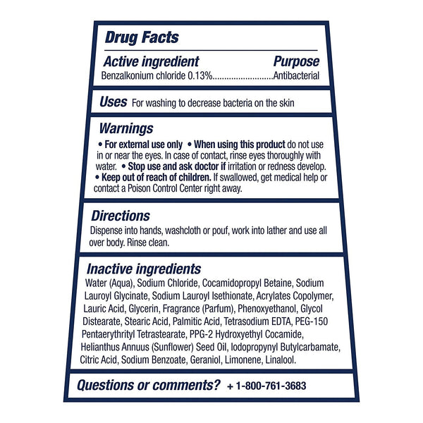 Dove Care & Protect Body Wash Antibacterial, 20 oz/Expiry 01/2025