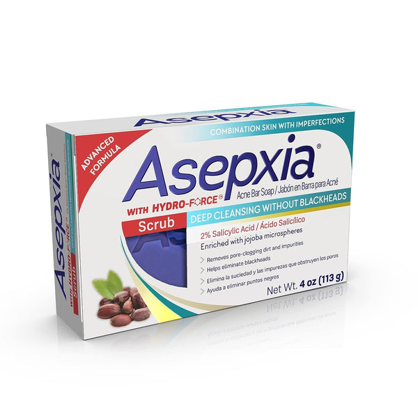 ASEPXIA Deep Cleansing + Moisturizing Acne Treatment Bar Soap with Cucumber Extract and Salicylic Acid, 4 Ounce