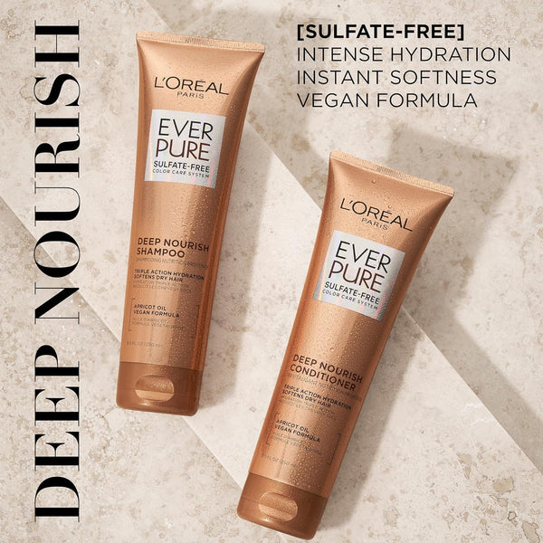 L'Oreal Paris EverCreme Sulfate Free Shampoo for Dry Hair