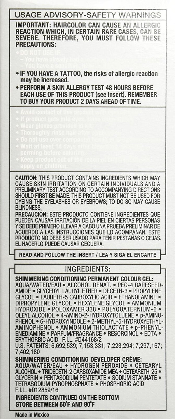 L'Oral Paris Feria Multi-Faceted Shimmering Permanent Hair Color, 56 Brilliant