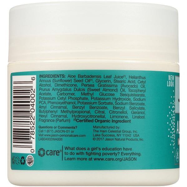 Jason Soothing Aloe Vera 84% Moisturizing Creme 4 oz