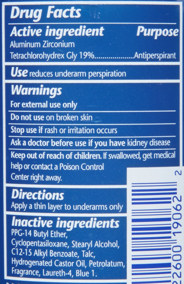 Arrid XX Regular Scent Extra Extra Dry Solid Anti-Perspirant Deodorant 2.6 oz