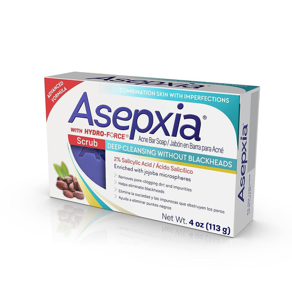 ASEPXIA Deep Cleansing + Moisturizing Acne Treatment Bar Soap with Cucumber Extract and Salicylic Acid, 4 Ounce