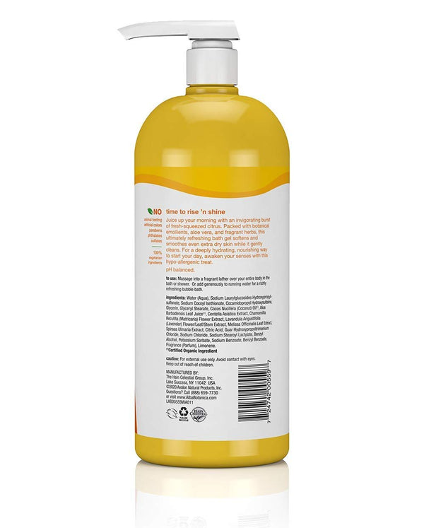 Alba Botanica Very Emollient Bath & Shower Gel, Honey Mango, 32 Oz