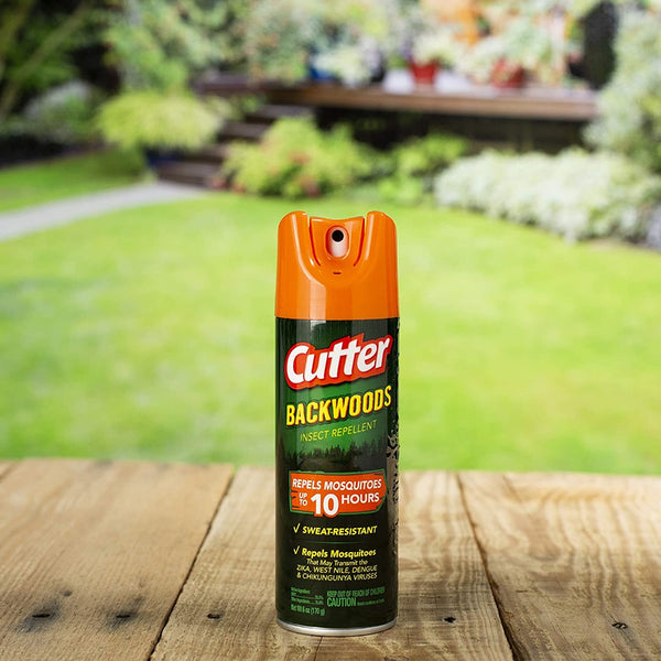 Cutter Backwoods Insect Repellent Aerosol 6 oz