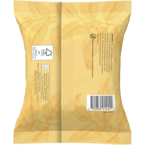 Burt's Bees Facial Cleansing Towelettes with White Tea Extract -- 30 Towelettes