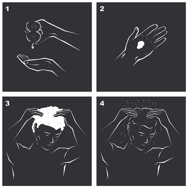 Dove Men+Care 2 in 1 Shampoo and Conditioner Thick and Strong 12 oz, 4 count