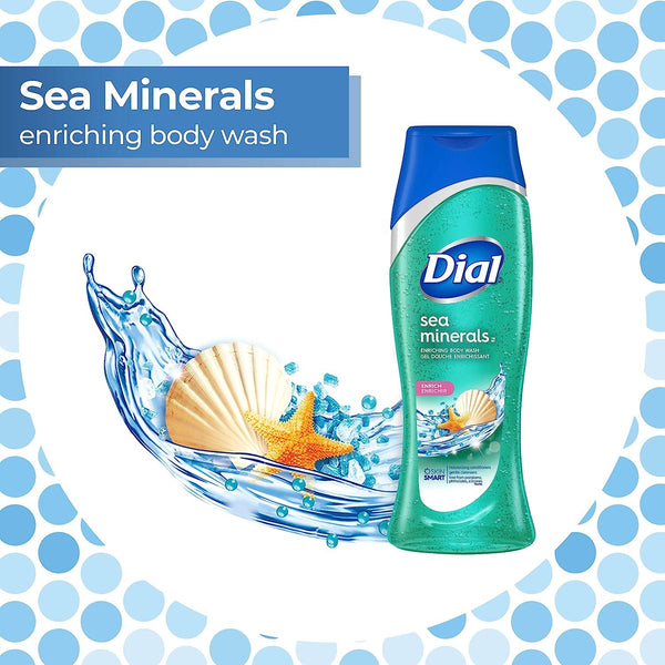 Dial Body Wash, Sea Minerals, 16 Ounce