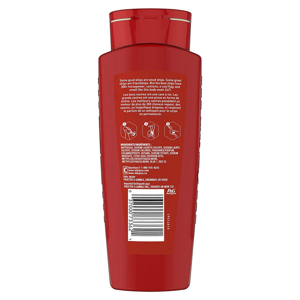 Old Spice Old Spice Red Collection Captain Scent Body Wash for Men, 16 Oz, 16 Oz