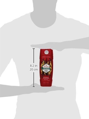 Old Spice Body Wash for Men, Bearglove, Long Lasting Lather, 16 fl oz