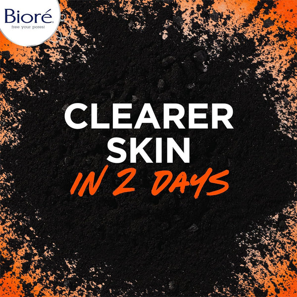 Bioré Charcoal Acne Face Scrub, with 1% Salicylic Acid and Natural Charcoal, Helps Prevent Breakouts and Absorb Oil for Deep Pore Cleansing, 4.5 Ounce (Pack of 3)