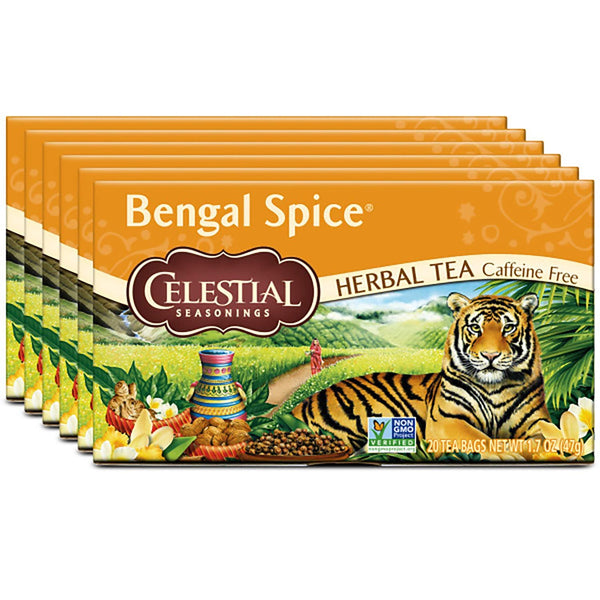 Celestial Seasonings Herbal Tea, Bengal Spice, 20 Count