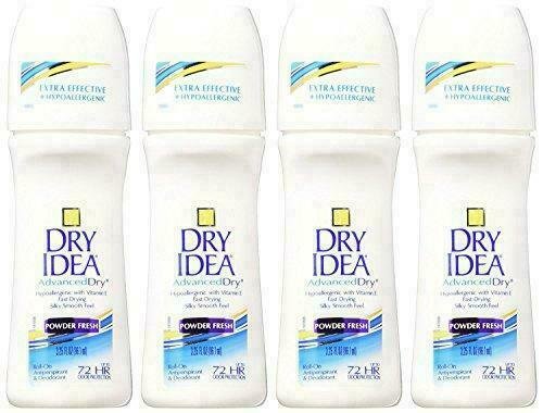 Dry Idea Roll On Antiperspirant/Deodorant, Powder Fresh - 3.25 oz