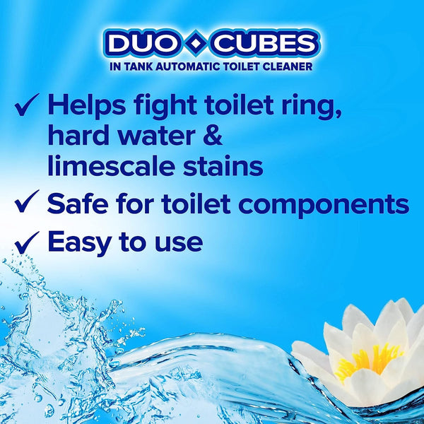 Soft Scrub In-Tank Toilet Cleaner Duo-Cubes, Sapphire Waters, 4 Count