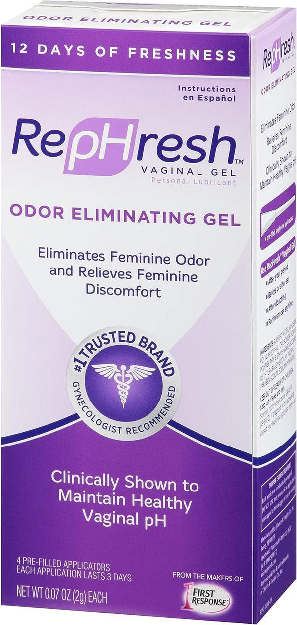 RepHresh Vaginal Gel 0.07oz with 4 Pre-filled Applicators