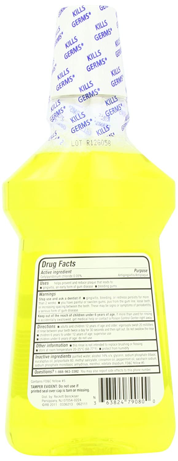 Cepacol Antibacterial Mouthwash, Gold, 24oz