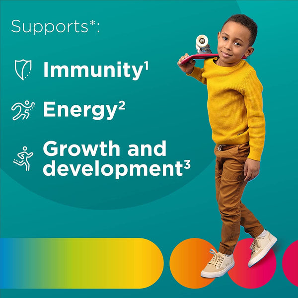 Centrum Kids Multivitamin Gummies, Tropical Punch, Natural Flavors, 110 Count/Expires 02/2024