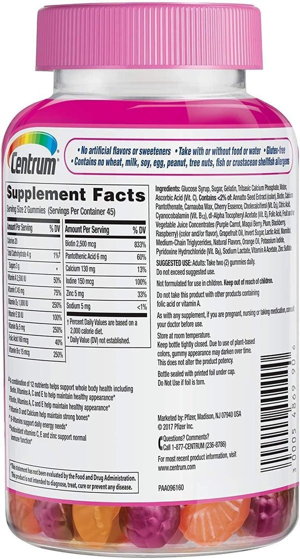 Centrum Multivitamin, 100 Count (Pack of 1) Expires 02/2024