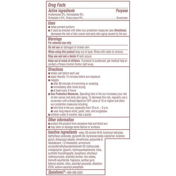 Coppertone Glow with Shimmer Sunscreen Lotion SPF 50, Water Resistant Sunscreen, Broad Spectrum SPF 50 Sunscreen, 5 Fl Oz Bottle