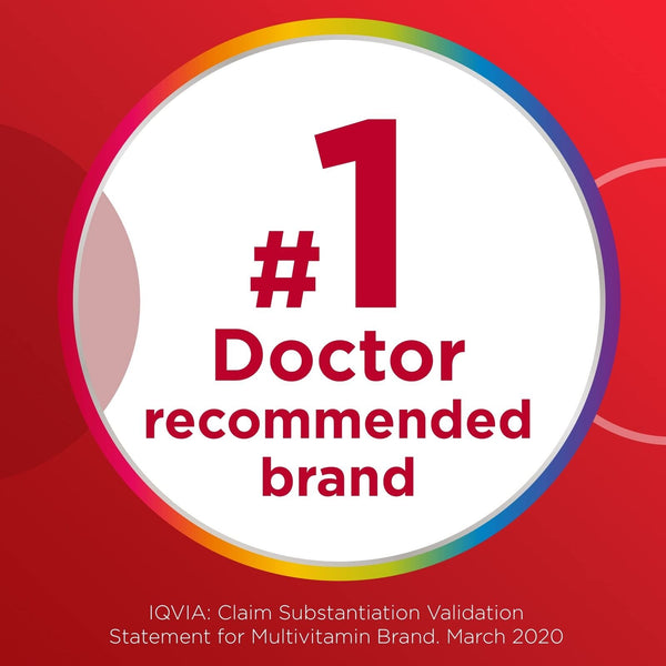 Centrum Multigummies Multivitamin for Adults Omega 3, Assorted Fruit, 110 Ct-Expires 02/2024