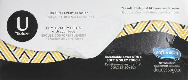 Kotex Natural Balance Lightdays Liners, Regular -64 ct.