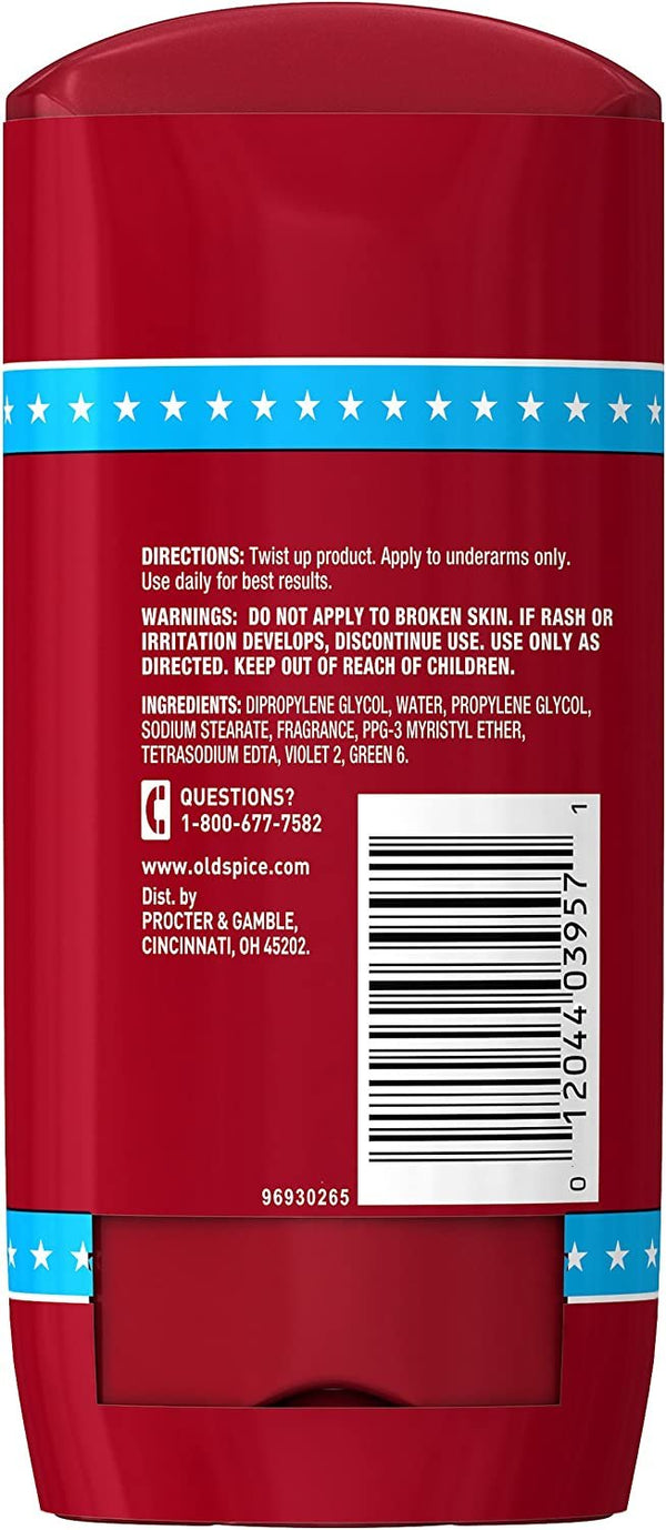 Old Spice High Endurance Long Lasting Stick Men's Deodorant, Fresh Scent - 3.0 Oz Ea, 2 Count