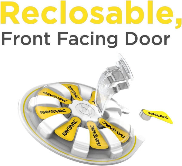 Rayovac Size 10 Hearing Aid Batteries (24 Pack), Size 10 Batteries