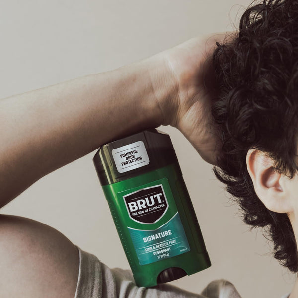 BRUT The Modern Man Antiperspirant + Deodorant with Stain Shild Signature Scent, 48h Protection, 2.7 Oz
