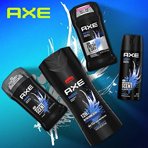 AXE Body Spray Deodorant Phoenix for Long Lasting Odor Protection Deodorant for Men Formulated Without Aluminum 4.0 oz