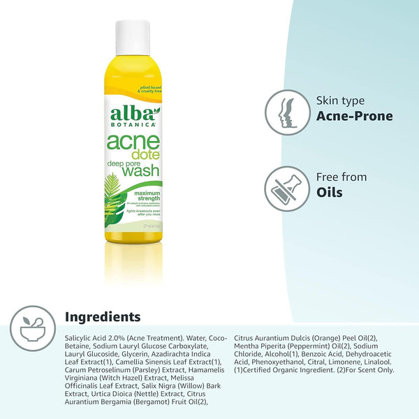 Alba Botanica Acnedote Maximum Strength