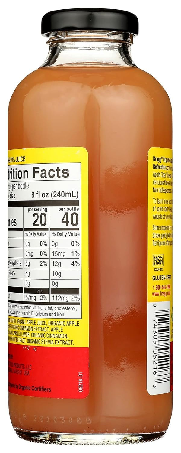 Bragg Organic, Prebiotic Refreshers, 16 Fl