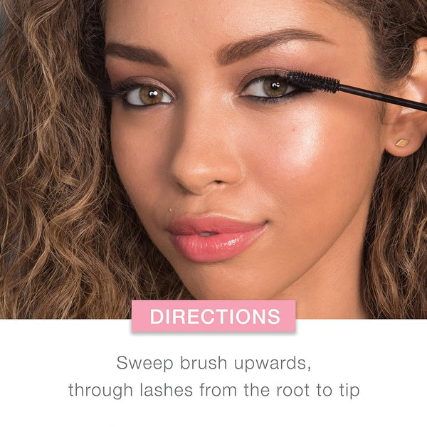 Neutrogena Hydro Boost Plumping Mascara Enriched with Hydrating Hyaluronic Acid, Vitamin E, and Keratin for Dry or Brittle Lashes, Black/Brown 03,.21 oz