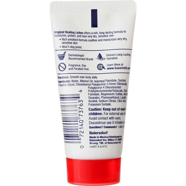 Eucerin Original Healing Soothing Repair Rich Emollient Lotion 90 Ml (30 Ml