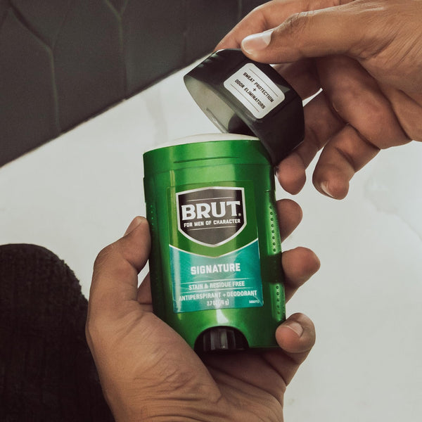BRUT The Modern Man Antiperspirant + Deodorant with Stain Shild Signature Scent, 48h Protection, 2.7 Oz