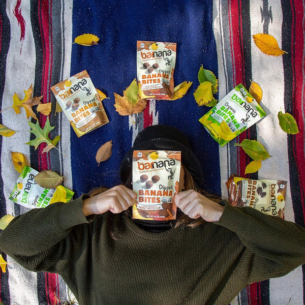 Barnana Organic Peanut Butter Cup Chewy Banana Bites, 3.5 Ounce Bag