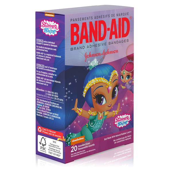Band-Aid Shimmer and Shine, 20 Count