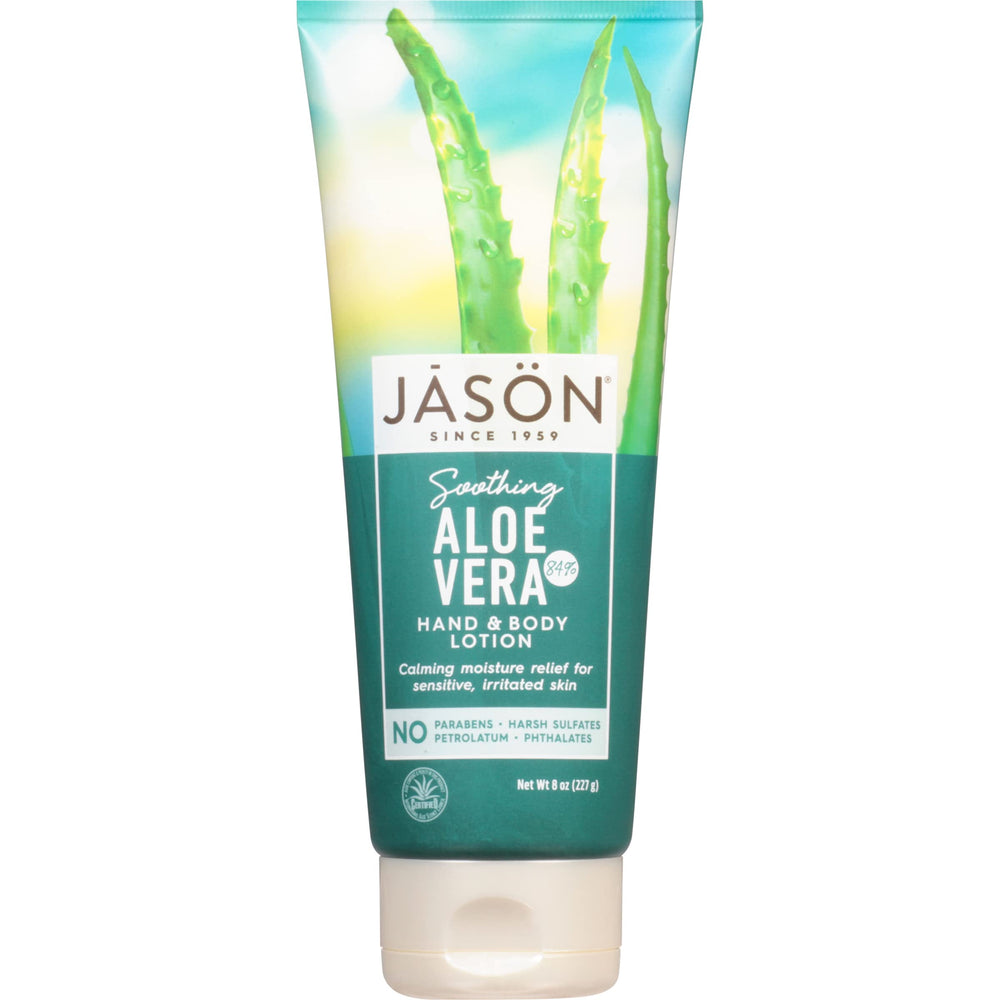Jason Soothing Aloe Vera 84% Hand & Body Lotion 8 oz